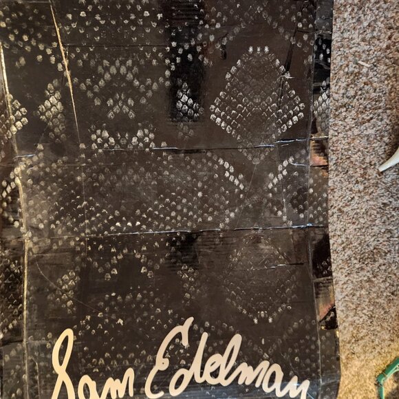 Sam Edelman "Penny" Black Leather boots. NIB. Size 5.5 Wide - Picture 12 of 13